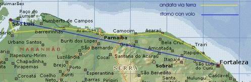 LA ROTTA DELLE EMOZIONI - DA FORTALEZA A SAO LUIS